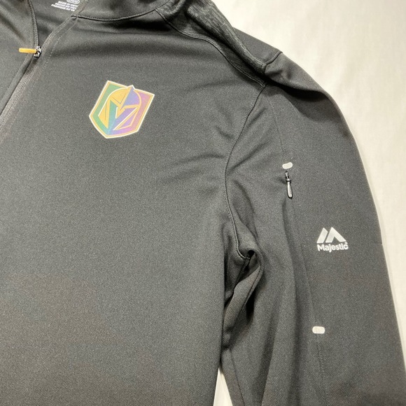 Majestic‎ Vegas Golden Knights Pullover L/G NHL Hockey Long Sleeve - Picture 5 of 12